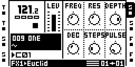 Euclid: main parameter page.