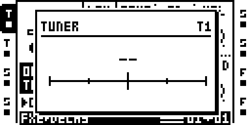 Tuner open on the current track; no stable input note.